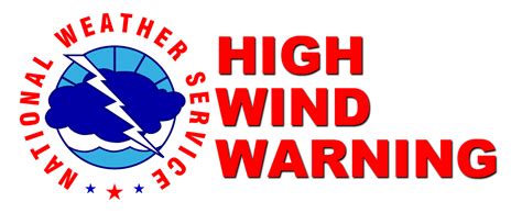 Wind warning